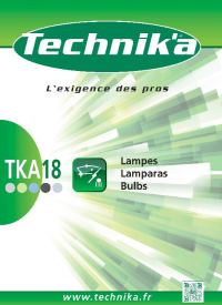 Couv catalogue Lampes Technik'a