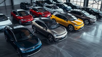 La nouvelle ère des voitures électriques en europe : volkswagen détrône tesla durablement