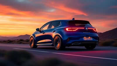 La megane électrique de renault se renouvelle avec plus de 600 km d’autonomie pour vous séduire