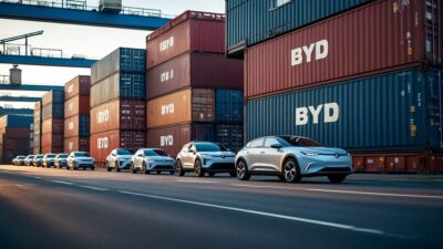 La montée en puissance de BYD hors de Chine pour contourner les taxes européennes pesantes