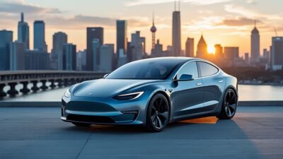 La tesla model 3 fait un bond d’autonomie à 750 km via une batterie lg optimisée et légère