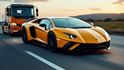 Les conséquences émotionnelles et financières d’un excès de vitesse record avec une Lamborghini familiale