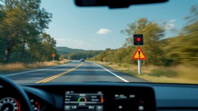 Les distances officielles entre panneaux et radars pour maîtriser votre vitesse en toute sérénité