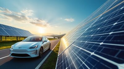 Les enjeux et perspectives d’une voiture électrique alimentée par l’énergie solaire continue