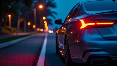 Les signaux lumineux rouges qui clignotent à l’arrêt : ce qu’ils vous disent sur la protection de votre voiture
