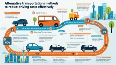 Méthodes alternatives au transport routier pour des économies