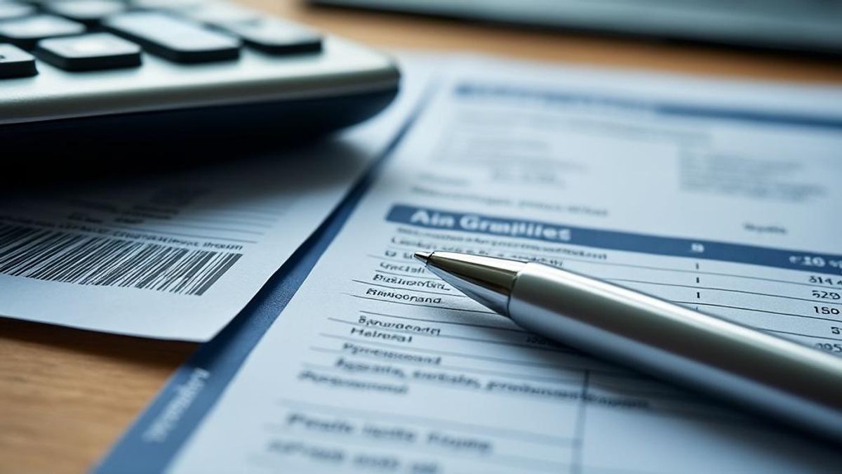 Calculatrice et carte grise côte à côte pour symboliser les frais fiscaux et les dépenses