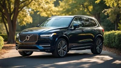 Voiture en excellent état dans un environnement calme prête pour la vente