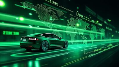 Illustration des effets de Tesla sur diverses industries