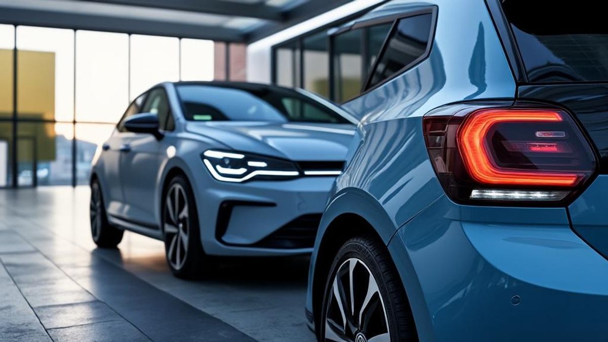Gros plan de la Volkswagen ID Polo GTI électrique avec un design élégant et des fonctionnalités modernes.