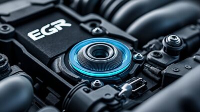 Vanne EGR sur composants de moteur pour diminution de pollution