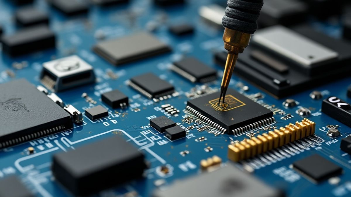 Image montrant le test d'un capteur défaillant avec des outils de diagnostic à proximité.