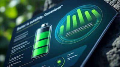 Avantages de l'autonomie améliorée des batteries pour la durabilité et la commodité utilisateur