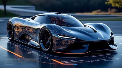 Diagramme des défis techniques pour l'aspirateur et hypercar