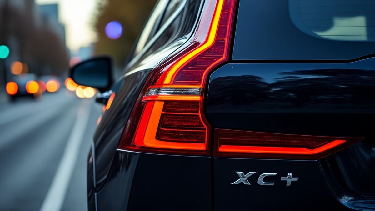 Image montrant en détail les voyants d'avertissement d'un Volvo XC, essentiels pour la maintenance automobile.