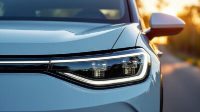 Détail de la Volkswagen ID. Cross avec design contemporain et coût réduit
