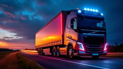 Les feux de gabarit led pour camion et remorque : votre allié pour une conduite sûre et conforme