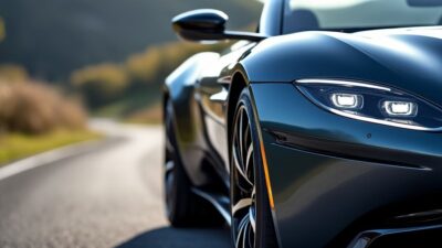 Lignes aérodynamiques et design moderne de l'Aston Martin Valhalla Spider